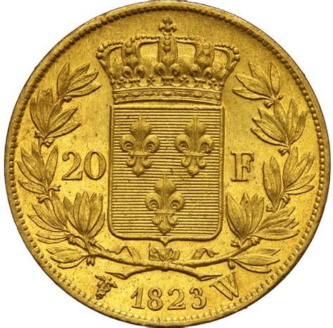 Buy French 20 Franc Louis Xviii Gold Coin 1814 1824 Gold Coin 1814