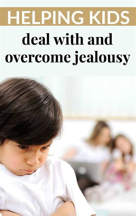 Helping Kids Deal With And Overcome Jealousy Mommy Moment