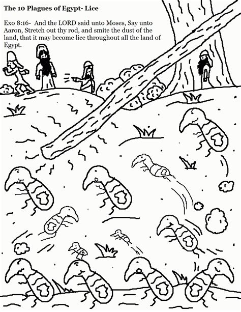 Free Free Printable Coloring Pages Ten Plagues Download Free Free