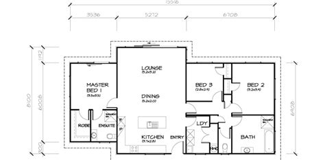 3 Bedroom Ensuite House Plans