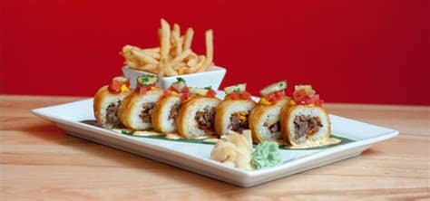 Hamburger party burger bar party bbq party burger menu bar hamburg taquero slider bar burger night gourmet burgers. The Cowfish Sushi Burger Bar