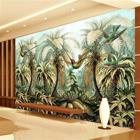 3d Southeast Asian Style Wallpaper 1meter Wall Art Wallpaper Animal