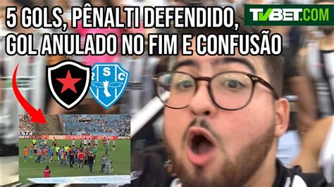 QUE JOGO FOI ESSE Botafogo PB 2x3 Paysandu YouTube