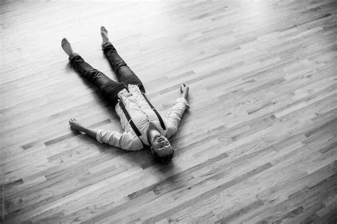 Man Laying On Floor Black And White 10 Free Hq Online