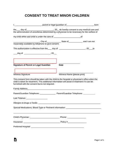 free consent forms 22 sample pdf word eforms
