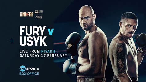 Tyson Fury V Oleksandr Usyk Undisputed Heavyweight Fight To Be Shown