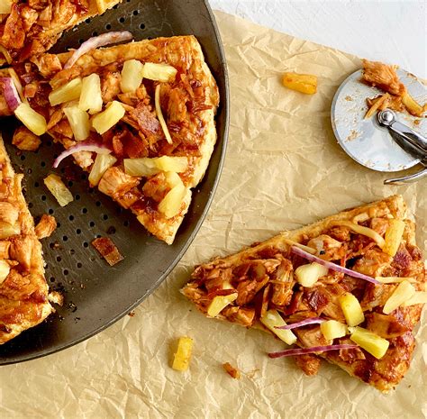 Grilled Hawaiian Bbq Chicken Pizza Eating Gluten And Dairy Free