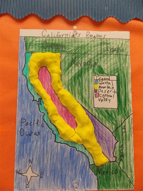 4th Grade Students Map Out California