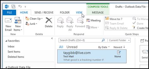 Change The Number Of Lines Shown For Message Previews In Outlook 2013