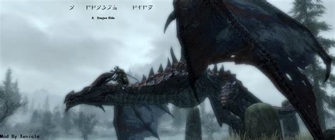 A Dragon Ride Fasttravel At Skyrim Nexus Mods And Community