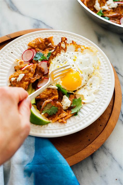 Red Chilaquiles Recipe Cookie And Kate