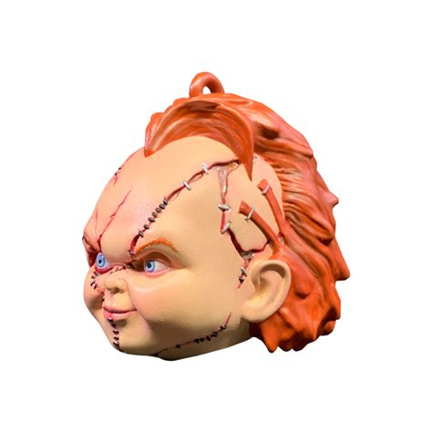 Holiday Horrors Bride Of Chucky Head Ornament Bride Of Chucky