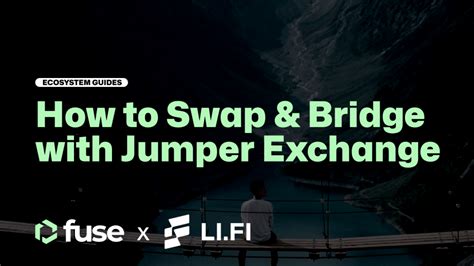 How To Swap And Bridge Crypto With Jumper Exchange Wordpress News