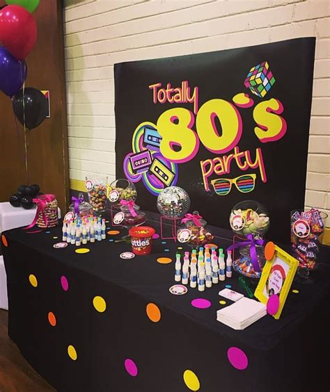 Flashback To The 80s Candy Bar For The School Fundraiser We Did This