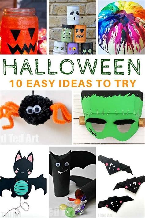 Easy Ideas For Halloween Simple Fun Crafts And Activities