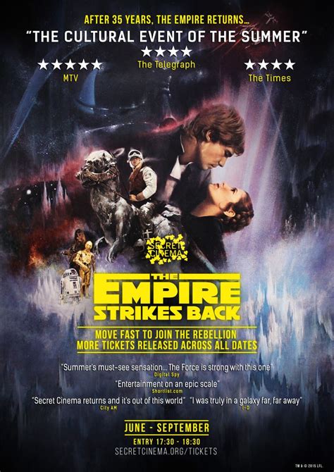 Secret Cinema Presents Star Wars The Empire Strikes Back Comes To