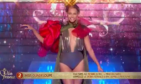 indira ampiot miss france 2023 défile en bikini miss france tf1