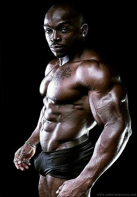 Nigerian Bodybuilder Muscle Men Bodybuilding Fitness Inspiration