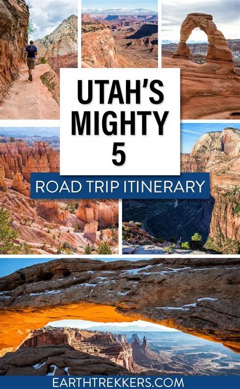 Utahs Mighty 5 Travel Guide And Road Trip Itinerary Road Trip