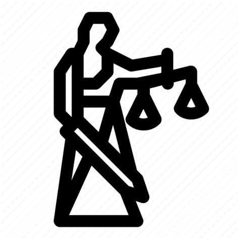 Lady Justice Icon