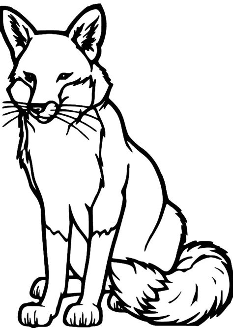 15 interesting fox coloring pages for preschoolers. Drawing Kit Fox Coloring Pages - Download & Print Online ...