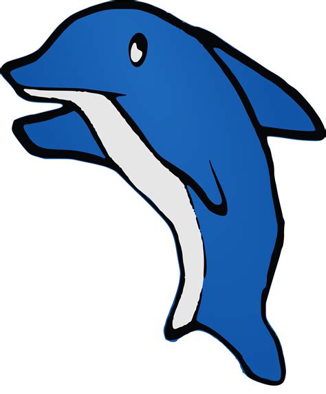 Dolphin Clipart Blue Dolphin Dolphin Blue Dolphin Transparent Free For