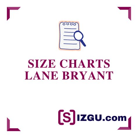 Lane Bryant Size Charts