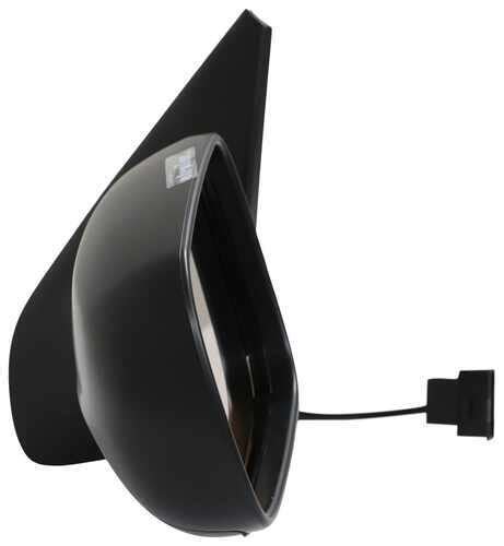 K Source Replacement Side Mirror Manual Remote W Blue Lens Black Driver Side K Source