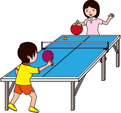 Table Tennis Cartoon Clipart Best