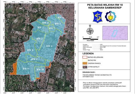 Its Bantu Kelurahan Untuk Buat Peta Batas Wilayah Its News