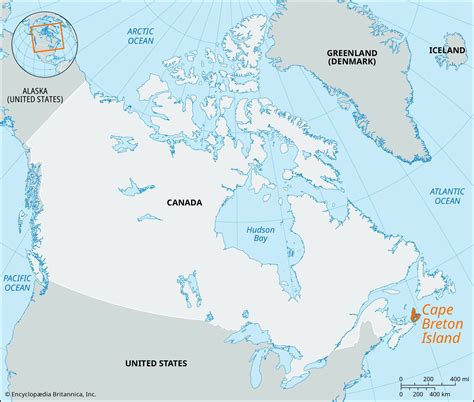 Cape Breton Island Map Population History Facts Britannica