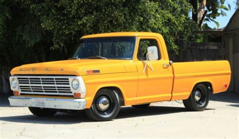 68 Ford F 100 Pick Up Truck Pinterest Ford Ford Trucks And Cars