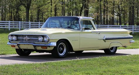 Sunfire Yellow 1960 Chevrolet El Camino Is Oh So Cool That Youll Break