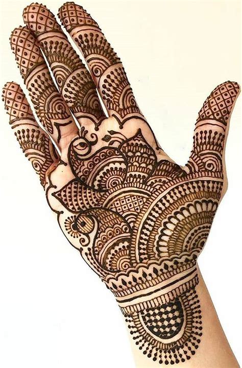 Bridal mehandi designs are traditional mehandi designs with some auspicious symbols and figures which are applied during marriage to a bride. 30+ Beautifull & Easy Mehndi Design For Hands Ideas Images ...