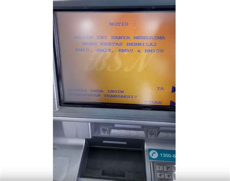Sila tekan butang nombor mana. Cara Bank In Duit BSN Melalui ATM Cash Deposit Machine (CDM)