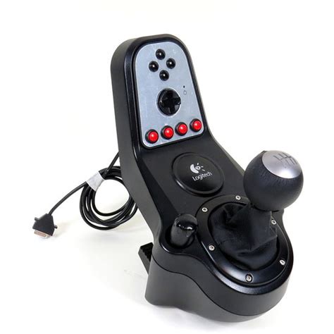 This steering wheel controller allows you to play a realistic racing genre game. LOGITECH G27 GAMING RACING STEERING WHEEL WITH PEDALS ...