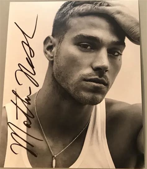 matthew noszka signed autographed bxw 8x10 shirtless sexy male model 39 99 picclick