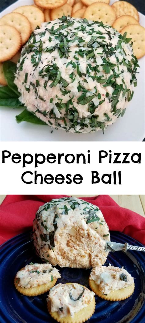 Cooking With Carlee Pepperoni Pizza Cheese Ball