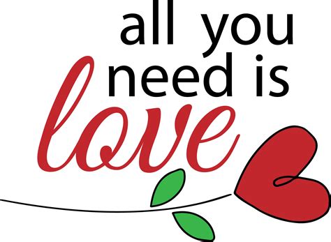 All You Need is Love - free SVG #freesvg in 2020 | All you need is love, All you need is, Love 