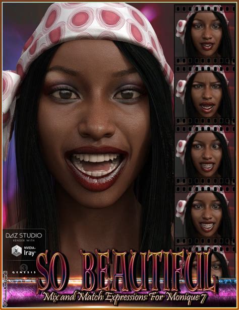 So Beautiful Mix And Match Expressions For Monique 7 And Genesis 3