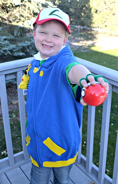 Ash Ketchum Pokemon Diy Halloween Costume Building Our Story