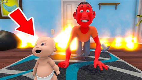 Baby Destroys Evil Daddys House Youtube