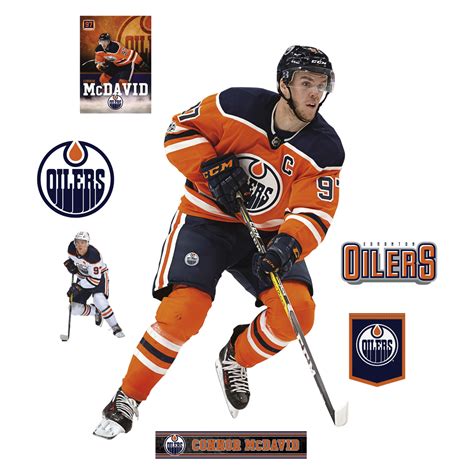 Mcdavid records 100th career point with assist to draisaitl. Connor McDavid - Life-Size Officially Licensed NHL ...