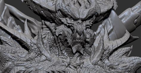 demon wip zbrushcentral