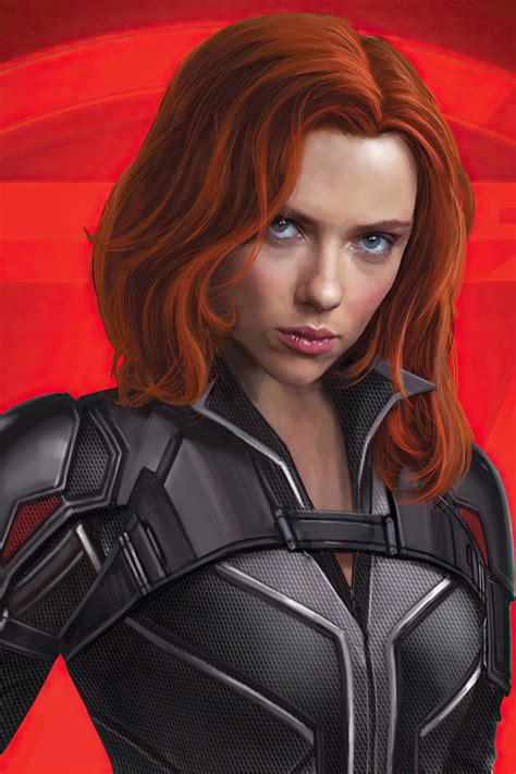 Natasha romanoff, the russian agent turned u.s. 1080x1620 Black Widow Marvel Scarlett Johansson 1080x1620 Resolution Wallpaper, HD Movies 4K ...