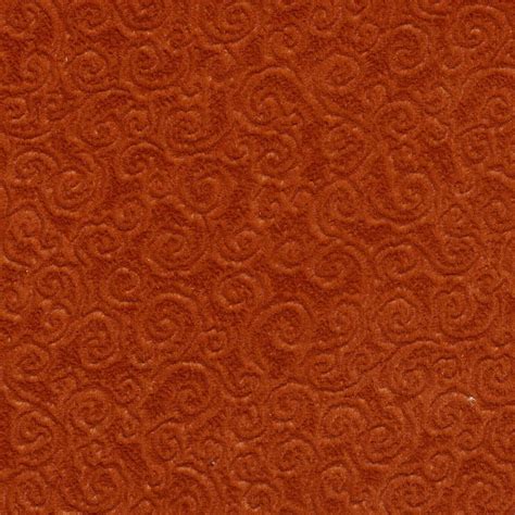 Coral Orange Persimmon Abstract Geometric Small Scale Microfi