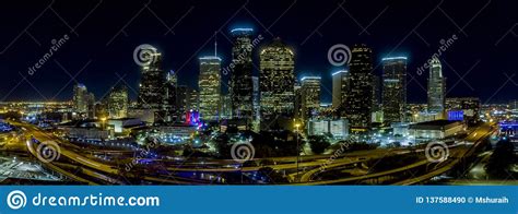 Houston Texas January 2nd 2019 Houston Downtown At