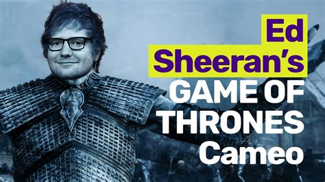 Ed Sheeran Makes Cameo On Game Of Thrones Season 7 Premiere Youtube
