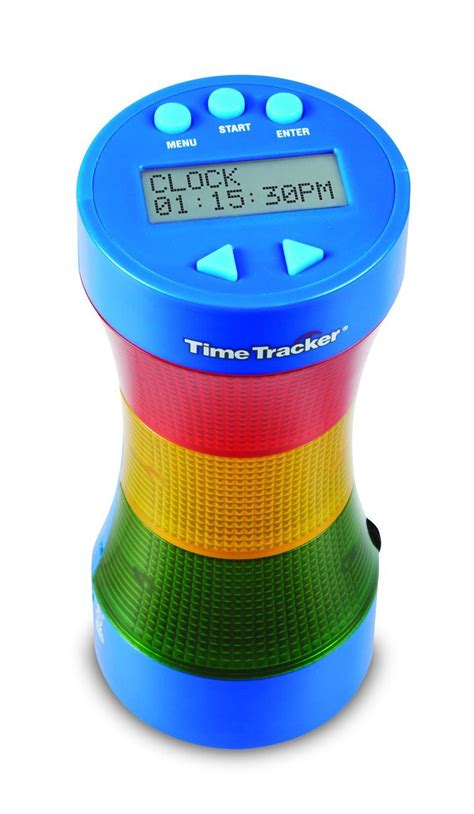 Learning Resources Time Tracker Visual Timer Clock Classroom Tracker
