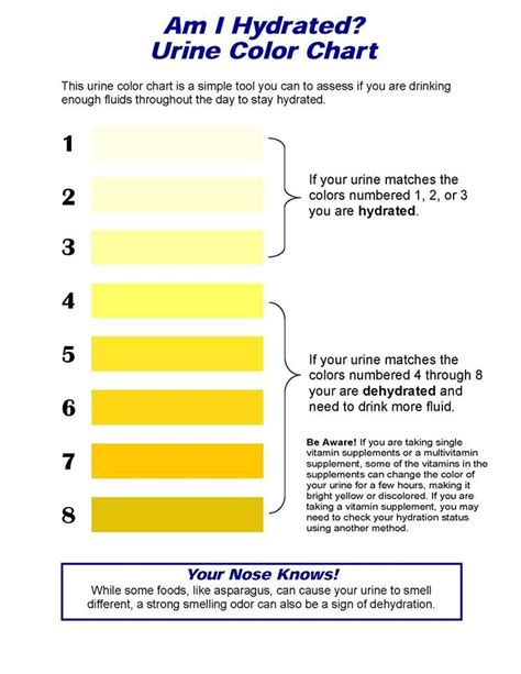 Urinary Tract Infection Kidney Failure Urine Color Chart Kidkads
